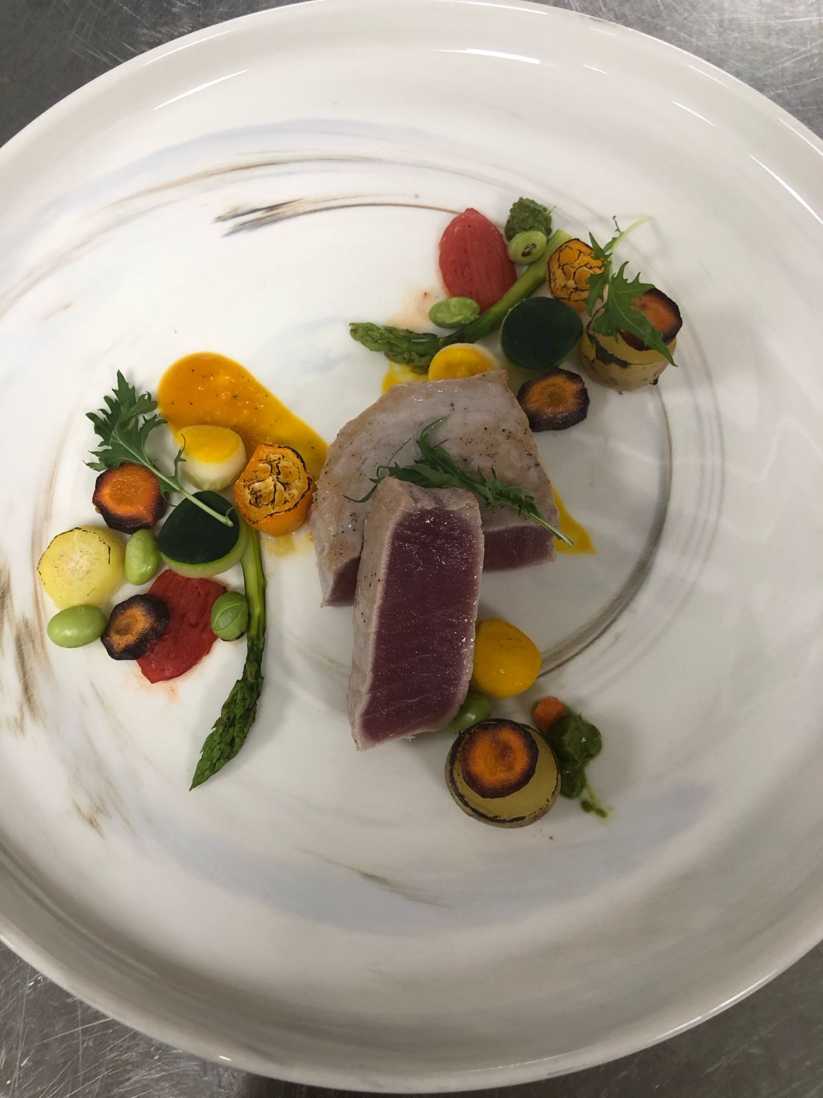 Wedding dining plate