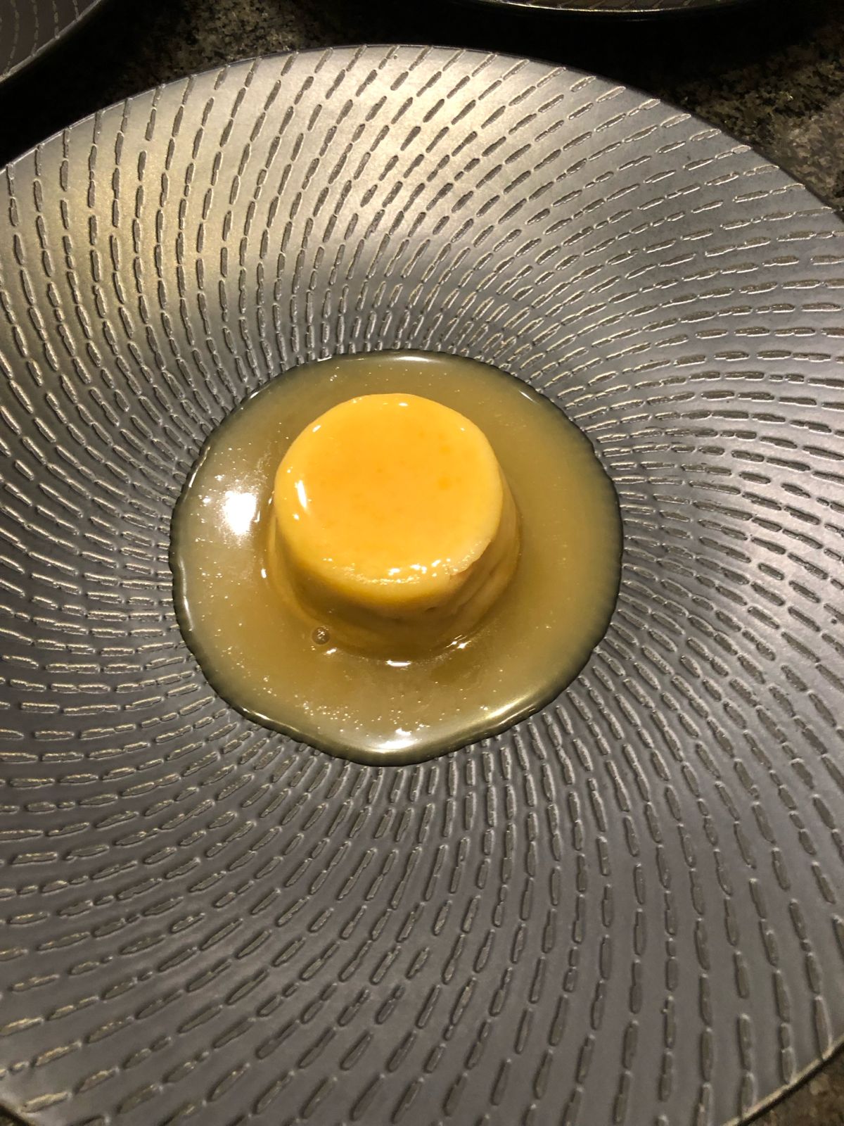 Passion fruit dessert